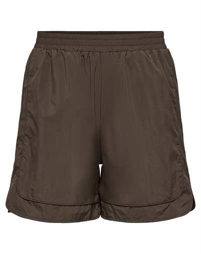 Only - ONLLara Piping Shorts - Chocolate Martini
